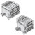 SMC VV5Q21-02N7L0-S VQ1000/2000 Series 5 Port Solenoid Valve Plug-In Unit Base Mounted L Lead wire