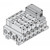 SMC VV5Q51-0804SUQ-W VQ5000 Series 5 Port Solenoid Valve Plug-In Unit Base Mounted EX123·124 Integrated Type For Output Serial Transmission System