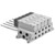 SMC VV5Q55-0804TC VQ5000 Series 5 Port Solenoid Valve Plug-In Unit Base Mounted C Connector Kit