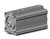 SMC CDLQB50-50D-B compact cylinder w/lock cyl, compact with lock
