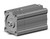 SMC CDLQB80-75D-B Cyl, Compact With Lock