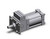 SMC CDLSF125-150 Cls Cylinder