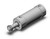 SMC CDG5BN50SR-50 Cg5, Stainless Steel Cylinder