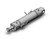 SMC CDG5EA50TNSR-150-G5BAZ Cg5, Stainless Steel Cylinder