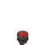 Pizzato E2 1PL2R3210 Illuminated Red Flush Pushbutton - Durable, High-Visibility Control Solution for Industrial Applications