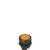Pizzato E2 1PL2R8210 Illuminated Orange Flush Pushbutton for Industrial Control Panels