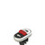 Pizzato E2 1PTRS9AABD Triple Lower Flush Pushbutton with Marking - Durable & Versatile for Industrial Use