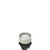 Pizzato E2 1PU2P2290 Spring-Return White Booted Pushbutton for Industrial Use