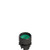 Pizzato E2 1PU2P421L2 Green Booted Spring-Return Pushbutton with Marking for Industrial Use