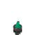 Pizzato E2 1SE12AVA41AB Short Handle Selector Switch - 2 Positions, Green with Marking