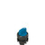Pizzato E2 1SE13ACE61AB Short Handle Selector Switch - 3 Positions, Blue with Marking