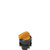 Pizzato E2 1SE23ACE81AB Long Handle Selector - 3 Positions, High Visibility Orange with Markings