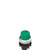 Pizzato E2 1SL42EVD49AB Green Illuminated Knob Selector, 2 Positions with Marking