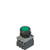 Pizzato E2 AC-DXBC0401: Complete Unit with Illuminated Pushbutton, Fixing Adapter & Contacts