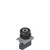 Pizzato E2 AC-DXBC1227 Complete Unit with Pushbutton, Fixing Adapter, and Contact
