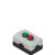 Pizzato ES AC32010 Control Unit with Enclosure, Flush & Projecting Pushbuttons, and Contacts