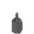 Pizzato FP 1516 Position Switch with Roller & Stainless Steel Piston Plunger - Durable Limit Switch for Industrial Applications