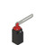 Pizzato FR 22C4 Safety Switch with Slotted Hole Lever for Industrial Applications