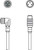 Leuze KDS U-M8-3W-M8-3A-P1-006 Interconnection cable Leuze KDS U-M8-3W-M8-3A-P1-006 Interconnection cable