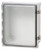 Fibox AR1084CHTSST Hinged Clear Cover with S.S. Lockable Twist Latch
