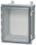 Fibox AR16148CHLT Hinged Clear Cover with Plastic Quick Release Latch