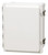 Fibox AR24208CHTSS Hinged Opaque Cover with S.S. Lockable Twist Latch