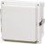 Fibox AR664CHSSL Hinged Opaque Cover with S.S. Lockable Latch