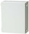 Fibox UL CAB PC 504020 G Hinged UL PC Enclosure - Gray Cover