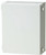 Fibox UL CAB PC 504020 G Hinged UL PC Enclosure - Gray Cover