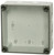 Fibox UL PCM 125/60 T UL PC Enclosure with  K/O (metric) - Transparent Cover