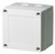 Fibox UL PCM 95/75 G UL PC Enclosure with  K/O (metric) - Gray Cover