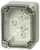 Fibox UL PCT 050705  PC Enclosure - Transparent Cover