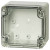 Fibox UL PCT 080807 PC Enclosure - Transparent Cover