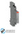 ABB HK1-02 ms116/132 side mount aux , 2nc