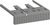 ABB LT205-30C Terminal Shrouds for AF190-205 Contactors, 3-Pole with Bus, Pack of 2 - UPC: 888614000742 Pack of 2