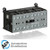 ABB VB7-30-01-84 Mini Reversing Contactor, 110-127V, 3 Pole, 5.5 kW Capacity - Compact and Efficient Motor Control Solution with Auxiliary Contact and Mechanical Interlock Pack of 5