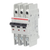 ABB SU203MR-K15 3-Pole 15A Miniature Circuit Breaker with K-Characteristic Curve - UL 489 Certified for High-Performance Electrical Protection