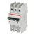 ABB SU203MR-K50 3-Pole 50A Miniature Circuit Breaker with K-Characteristic Curve, UL 489 Certified for High-Performance Electrical Protection