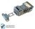 ABB 2TLA050003R1520 mkey5z, ss npt 2nc/1n0 ss flex key