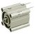 SMC CDQ2AS32-30DCZ Compact Cylinder, Cq2-Z