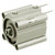 SMC CDQ2AS50-100DCMZ Compact Cylinder