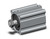 SMC CDQ2A100-100DMZ-M9NZ Compact Cylinder, Cq2-Z