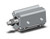SMC CDQ2A12-10DMZ-A93Z Compact Cylinder, Cq2-Z