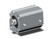 SMC CDQ2A20-10DCZ Compact Cylinder, Cq2-Z