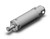SMC CDG5EN80SR-125 Cg5, Stainless Steel Cylinder
