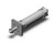 SMC CDG5FN25SR-50 Cg5, Stainless Steel Cylinder