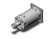 SMC CDG5GA100SR-50 Cg5, Stainless Steel Cylinder