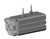 SMC CDQMB25-50-M9PV Compact Guide Rod Cylinder, Cqm