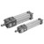 SMC CDLA2T50-300-E CLA2 Series Fine Lock Cylinder Double Acting,Single Rod