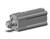 SMC CDLQA32TF-50DM-B Cyl, Compact With Lock